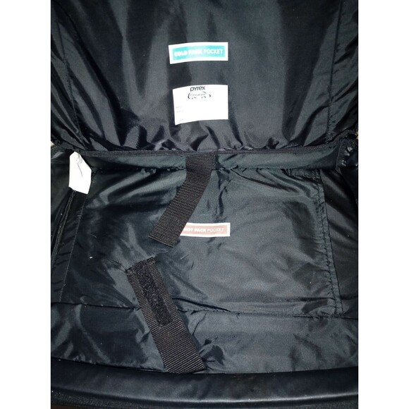 Pyrex Portables Carrying Case Bag Insulated Carrier With Lid, Cold Pack & Straps - Picture 11 of 16